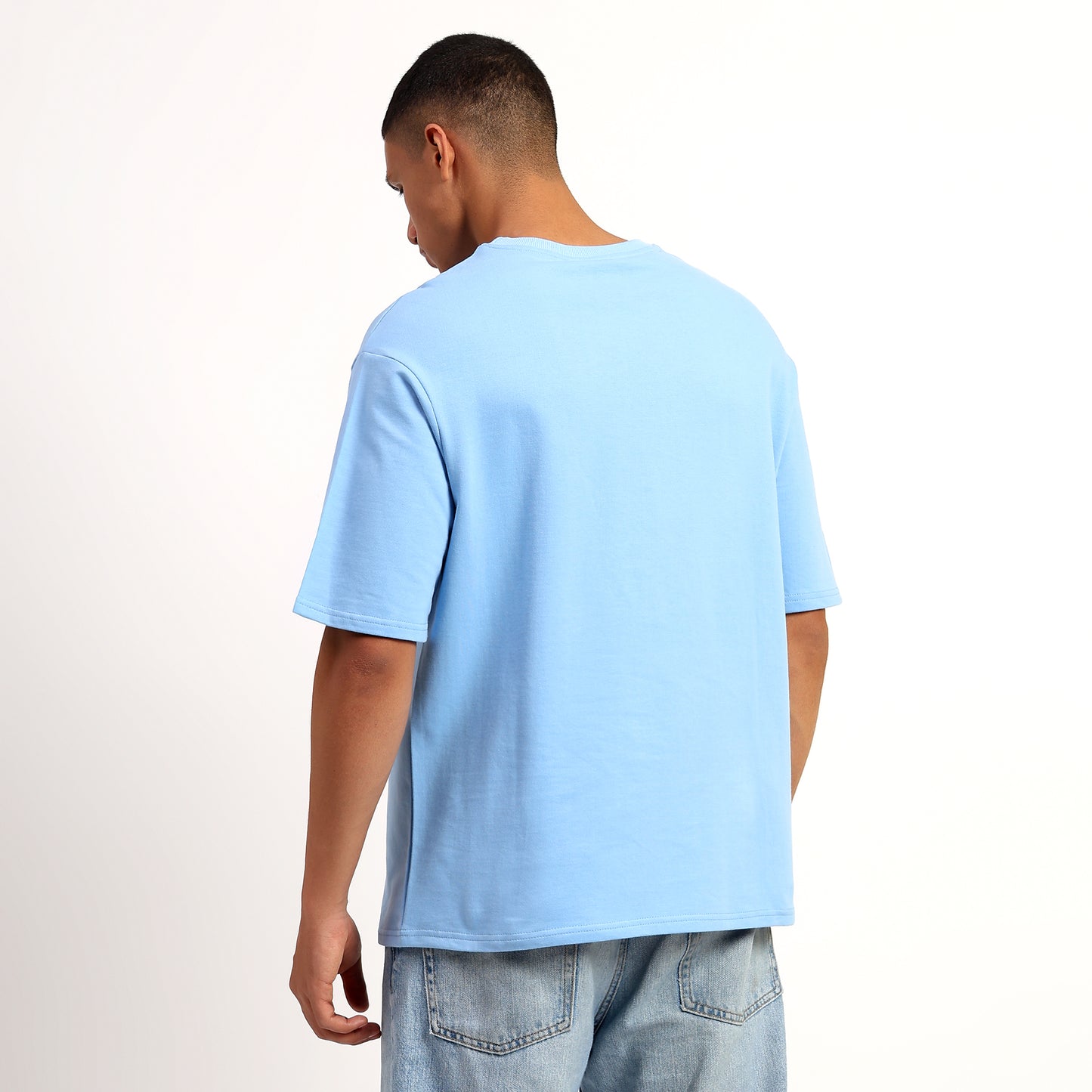 Sushi | Oversized Regular T-Shirt – Premium Cotton | Blue