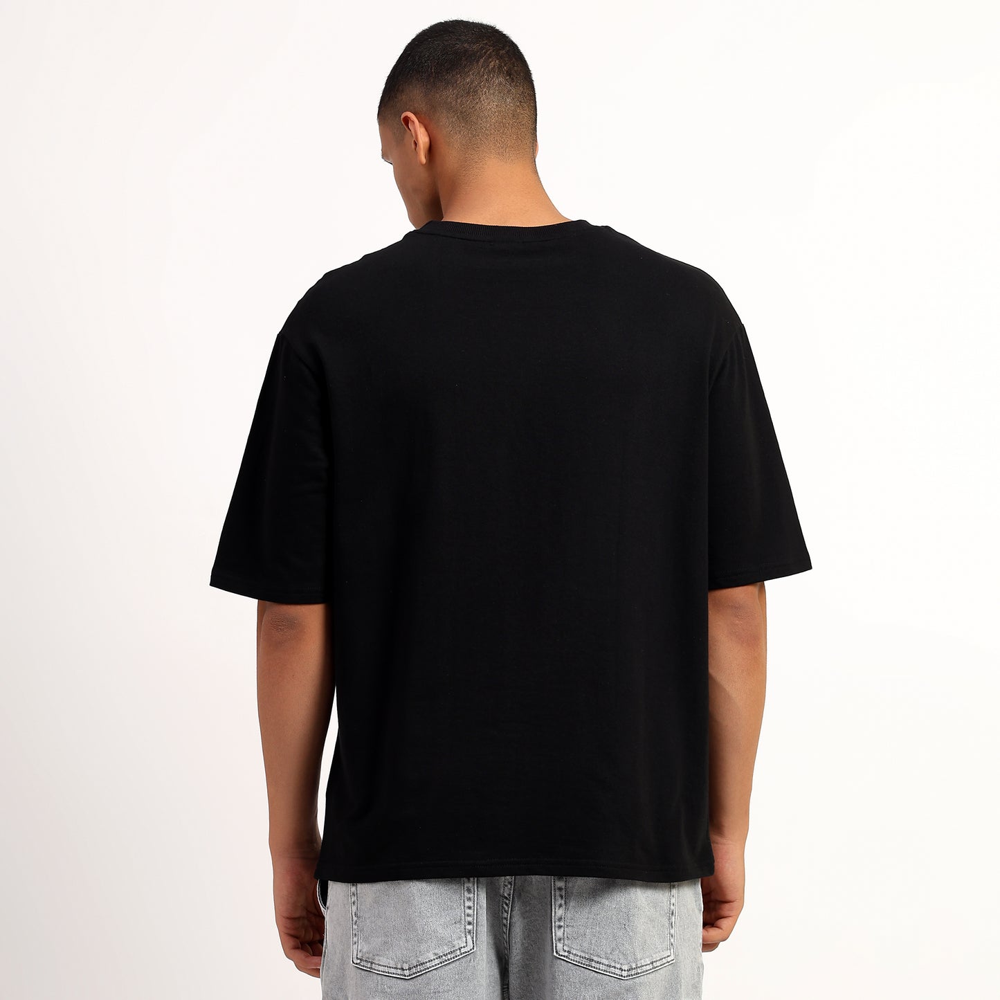 The Boys Oversized Regular T-Shirt – Premium Cotton | Black