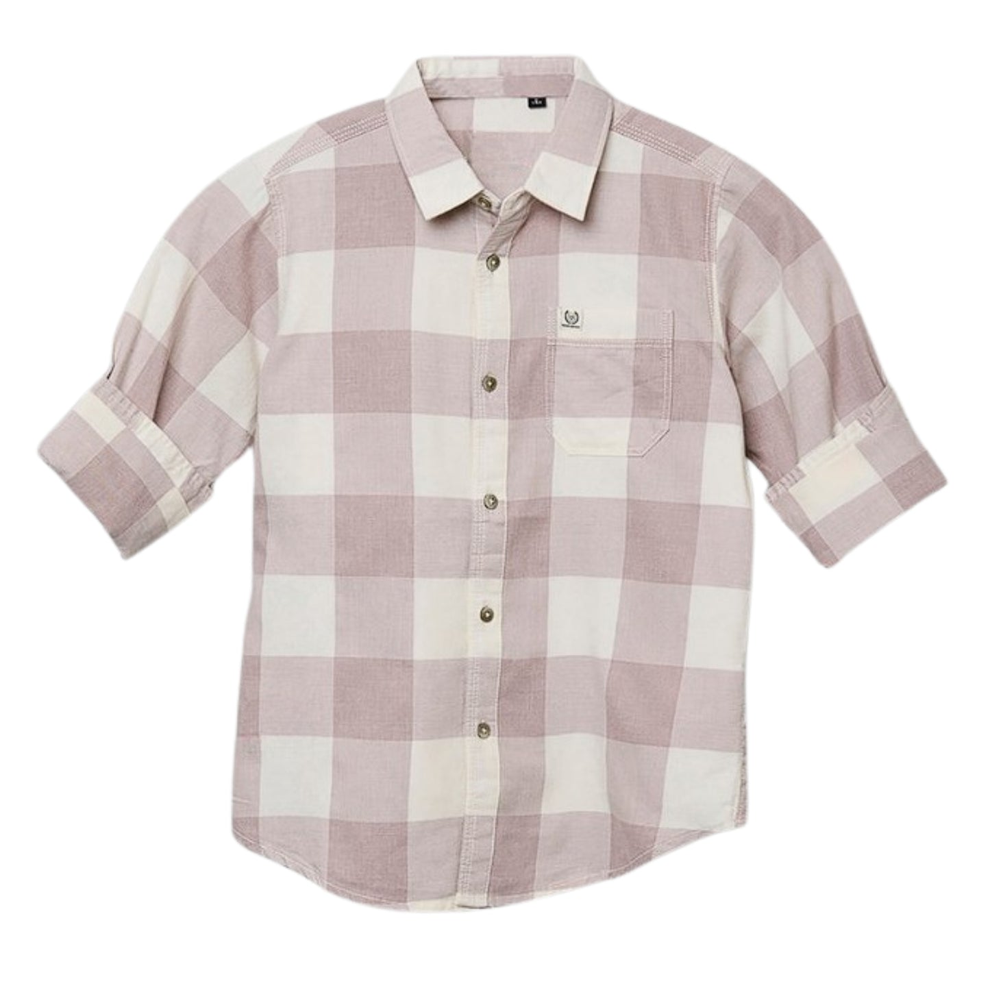 KIDS Checked Regular Fit Shirt