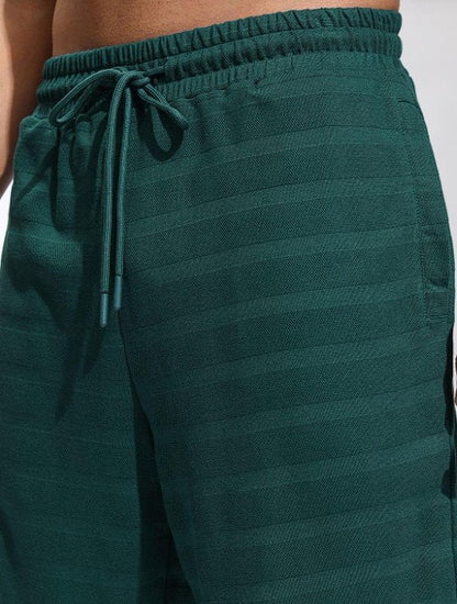 Round Neck Short Sleeves Pure Cotton T-Shirt With Shorts