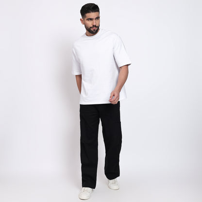 Oversized Regular T-Shirt – Premium Cotton | White