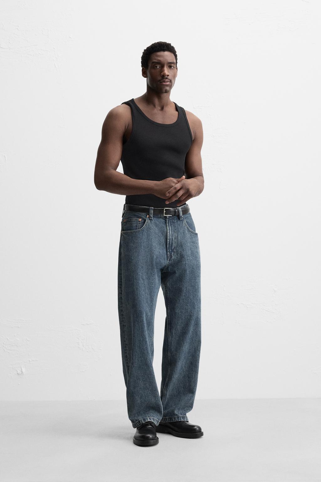 BASIC RIBBED TANK  | BLACK