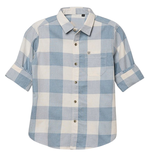 KIDS Checked Regular Fit Shirt