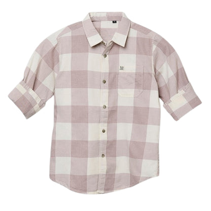 KIDS Checked Regular Fit Shirt