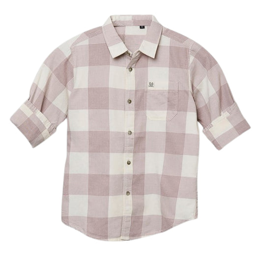 KIDS Checked Regular Fit Shirt